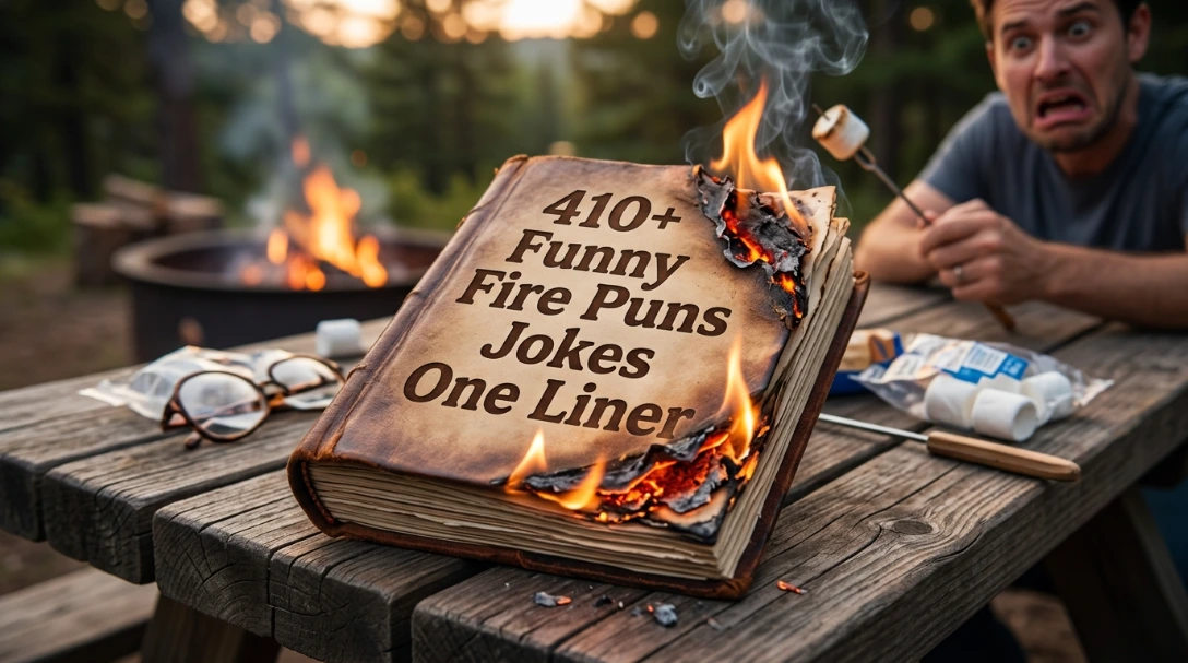 410+ Funny Fire Puns Jokes One Liner