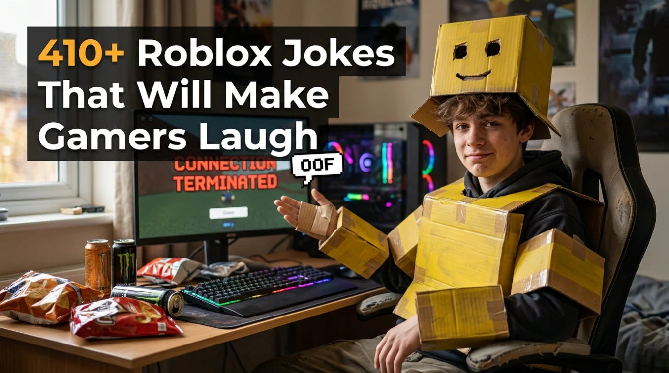 410+ Roblox Jokes That Will Make Gamers Laugh