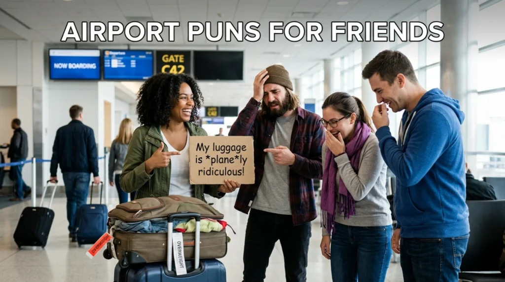 Airport Puns For Friends