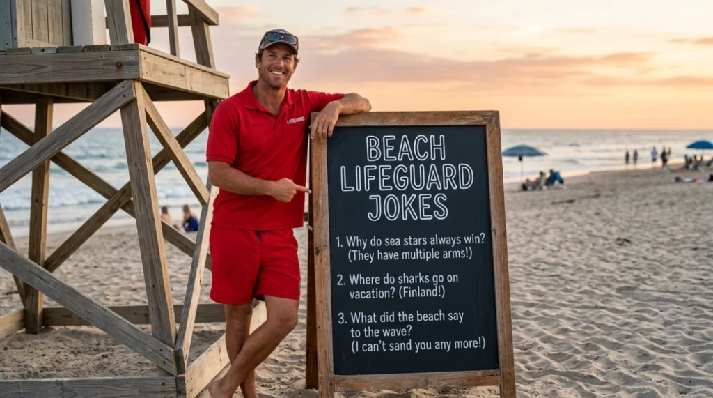 Beach Lifeguard Jokes