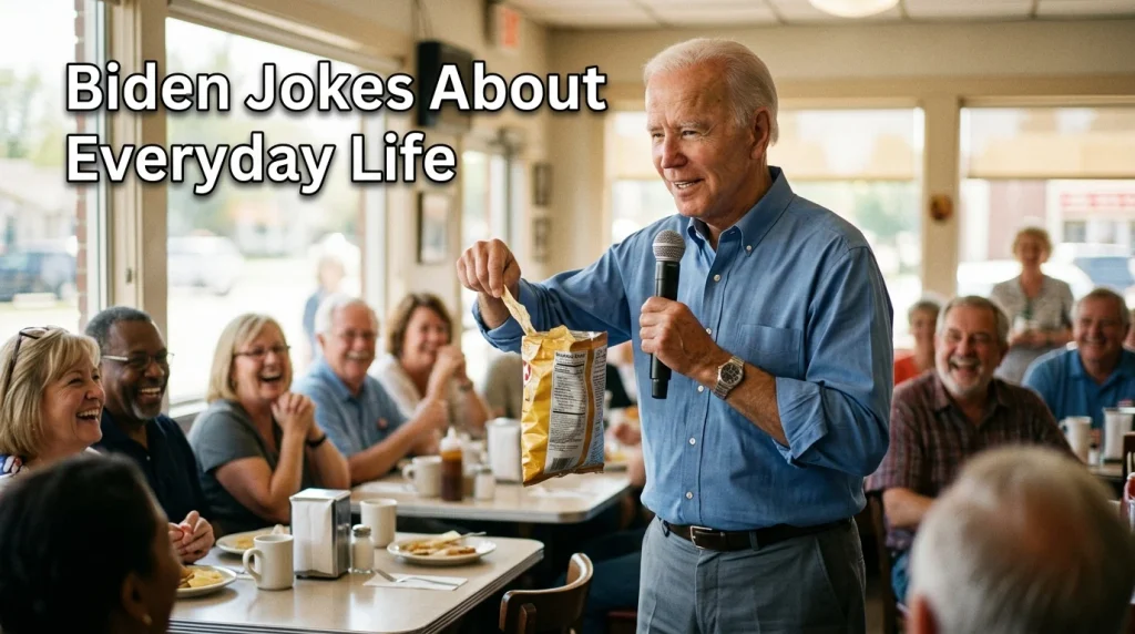 Biden Jokes About Everyday Life