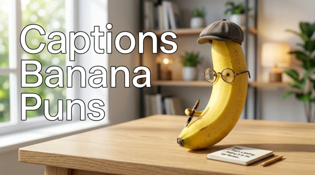 Captions Banana Puns 
