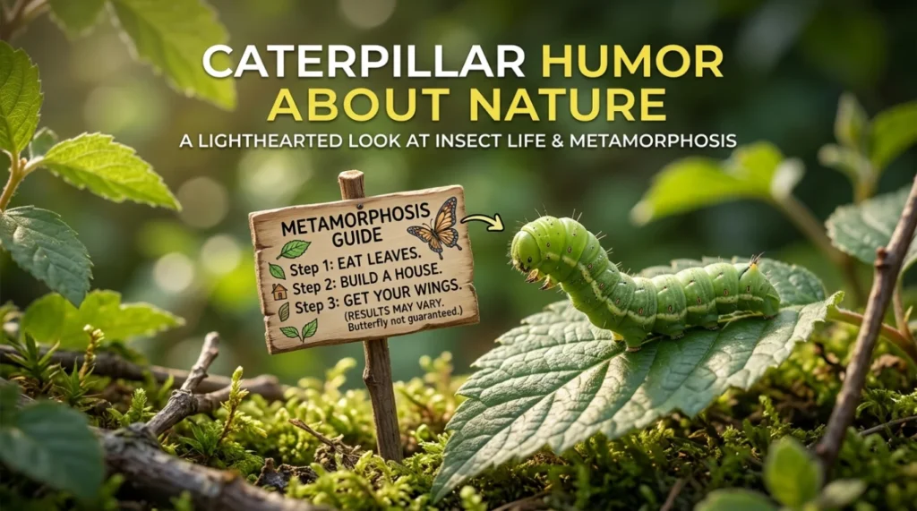 Caterpillar Humor About Nature