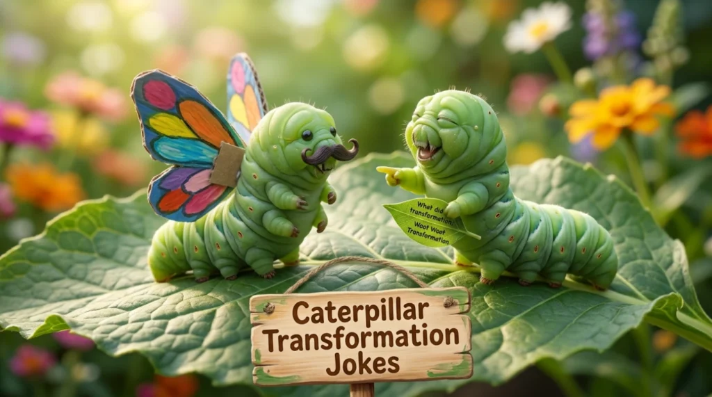 Caterpillar Transformation Jokes