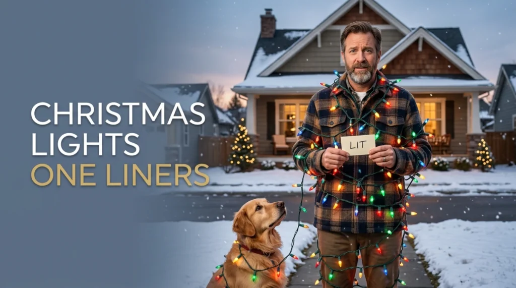 Christmas Lights One Liners