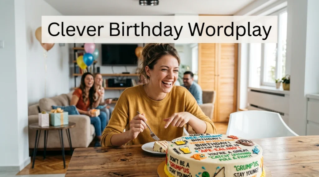 Clever Birthday Wordplay