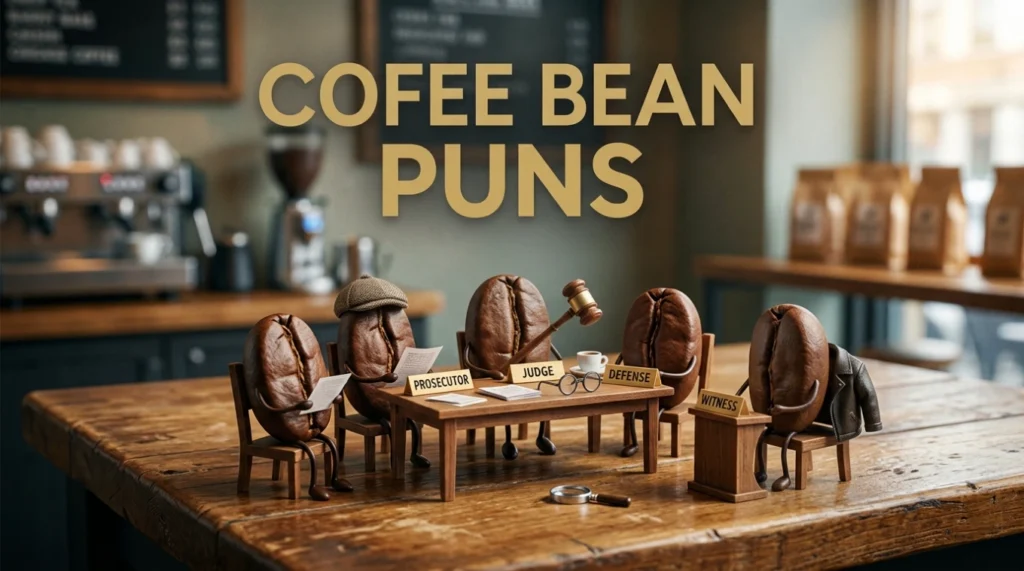 Coffee Bean Puns