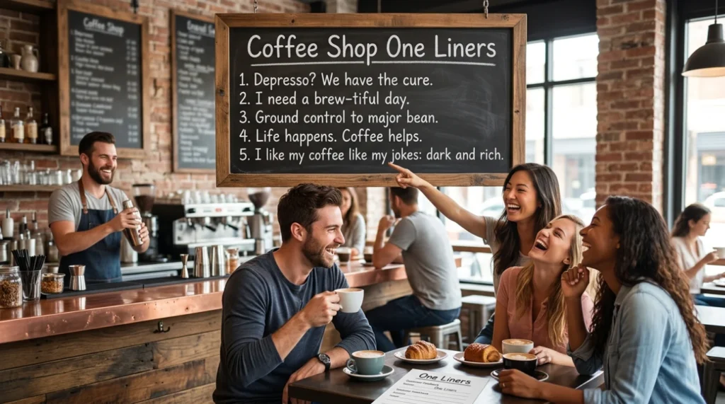 Coffee Shop One Liners