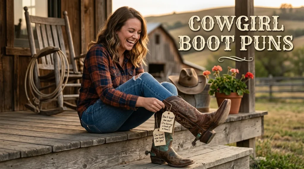 Cowgirl Boot Puns