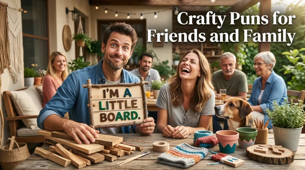 Crafty Puns for Friends and Family
