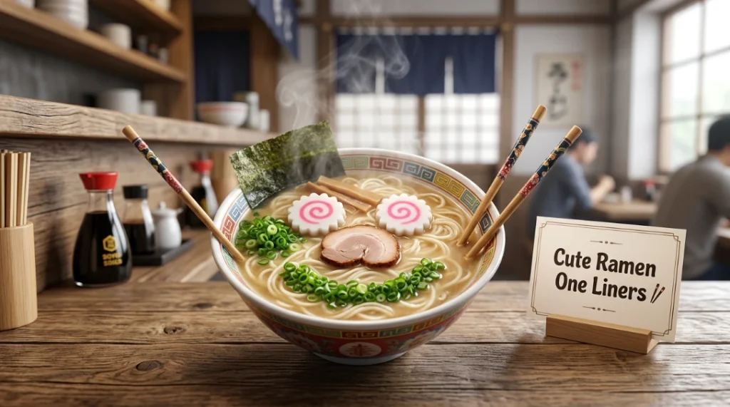 Cute Ramen One Liners
