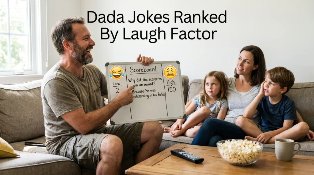Dada Jokes Ranked By Laugh Factor