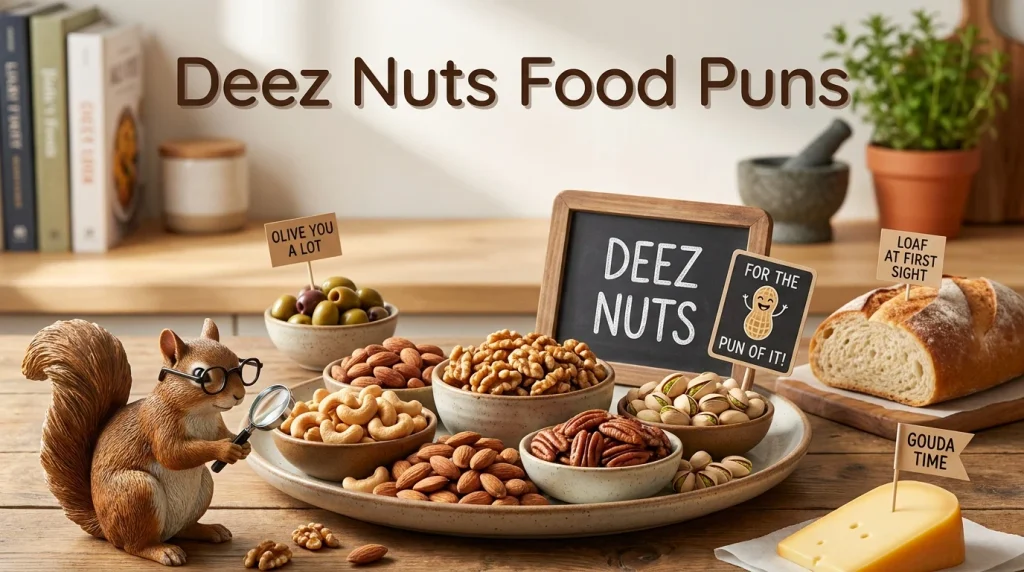Deez Nuts Food Puns