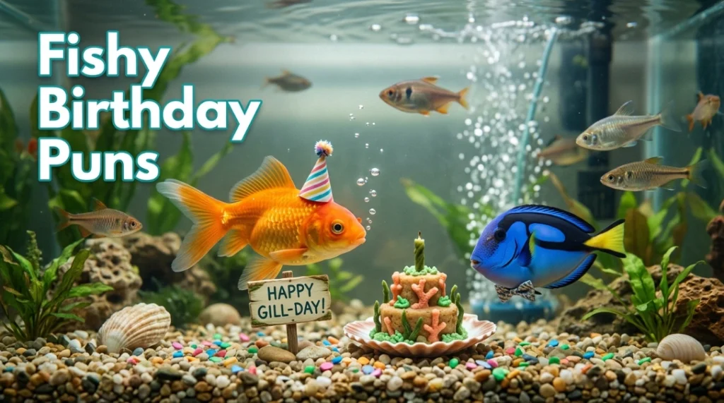 Fishy Birthday Puns