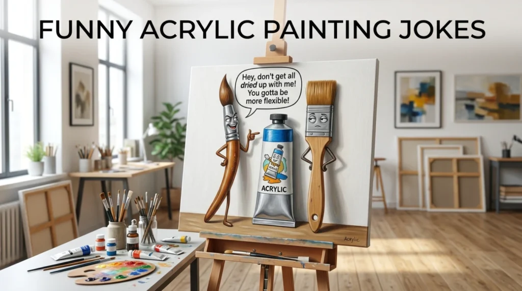 Funny Acrylic Painting Jokes