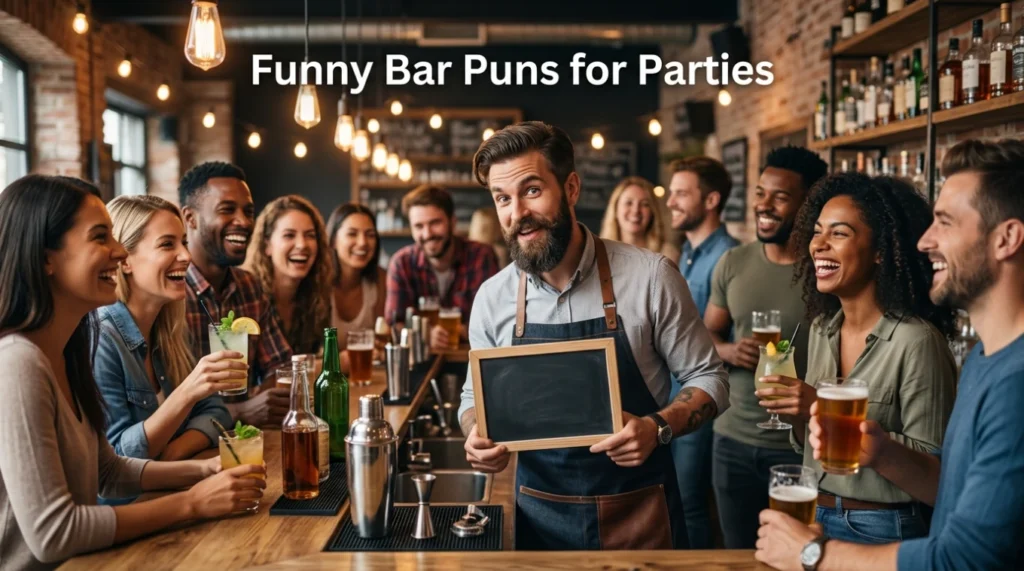 Funny Bar Puns for Parties