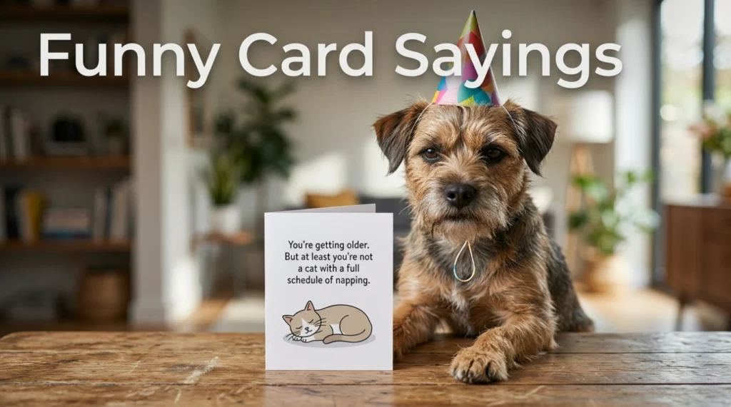 Funny Card Sayings
