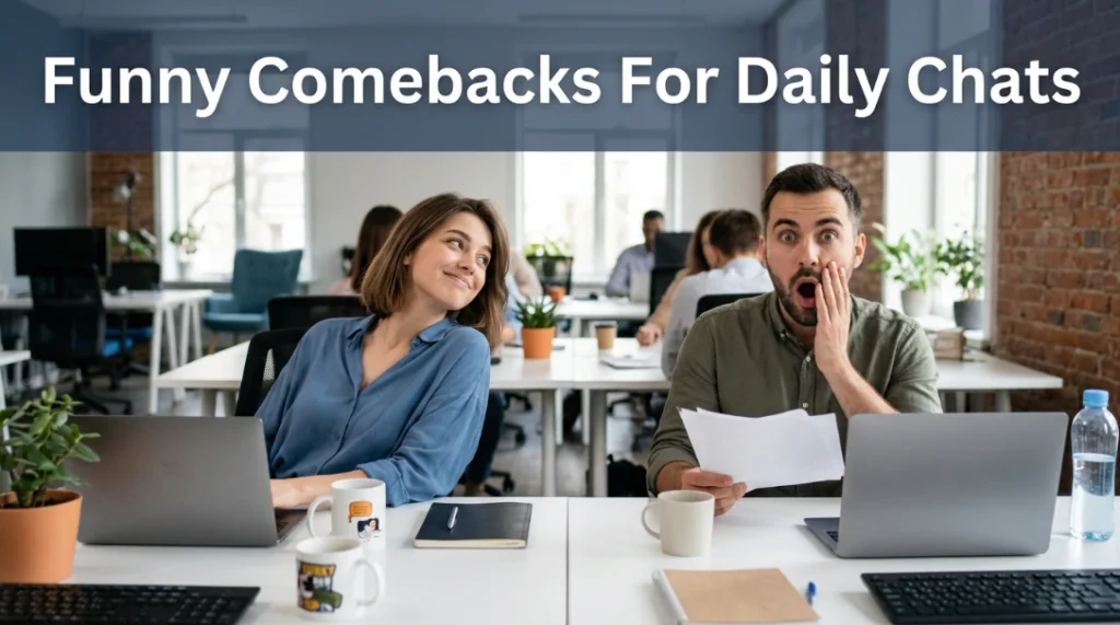 Funny Comebacks For Daily Chats