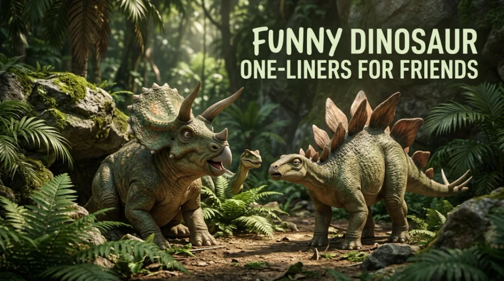 Funny Dinosaur One-Liners for Friends