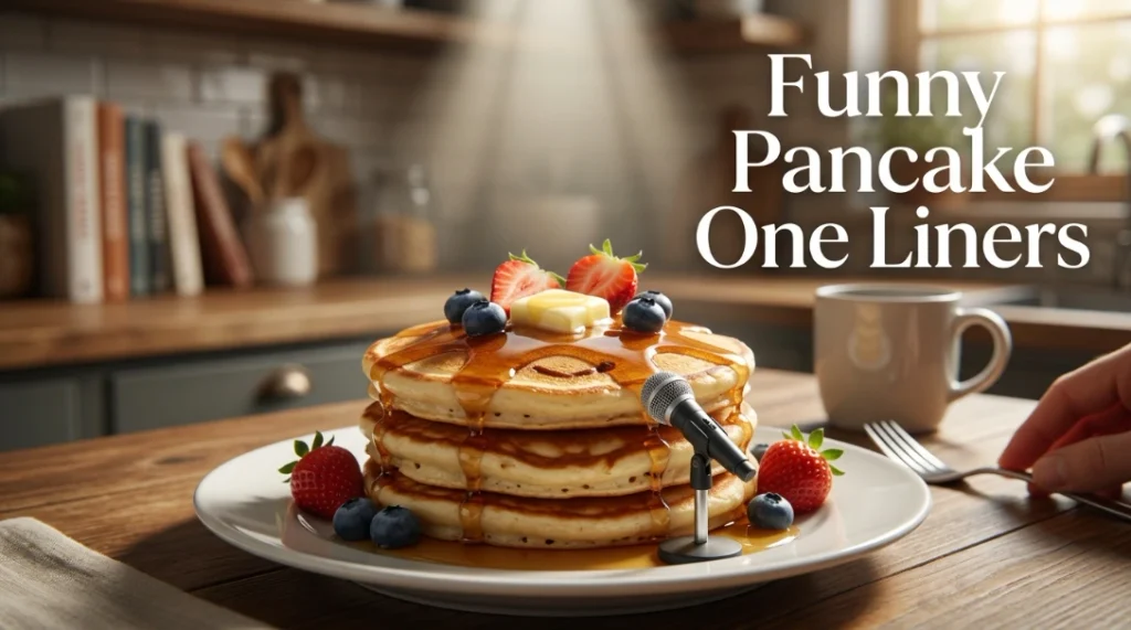 Funny Pancake One Liners