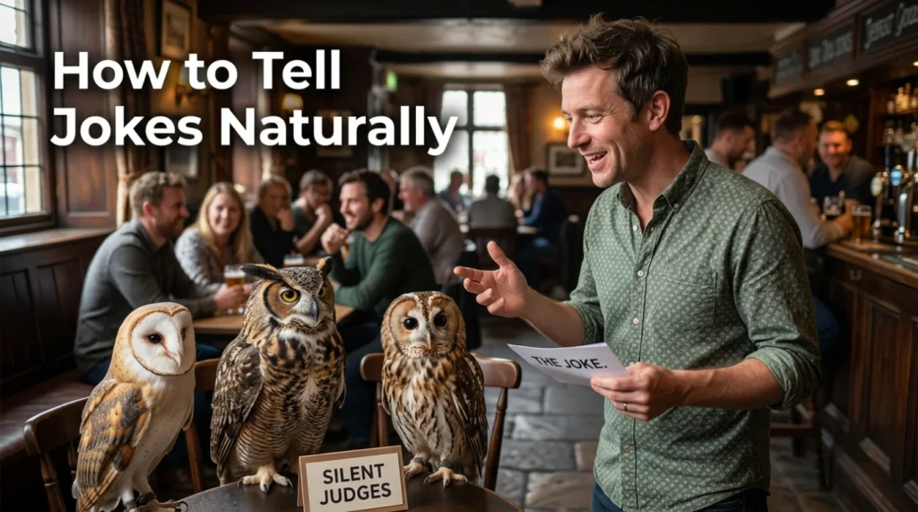 How to Tell Jokes Naturally
