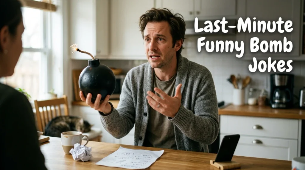 Last-Minute Funny Bomb Jokes
