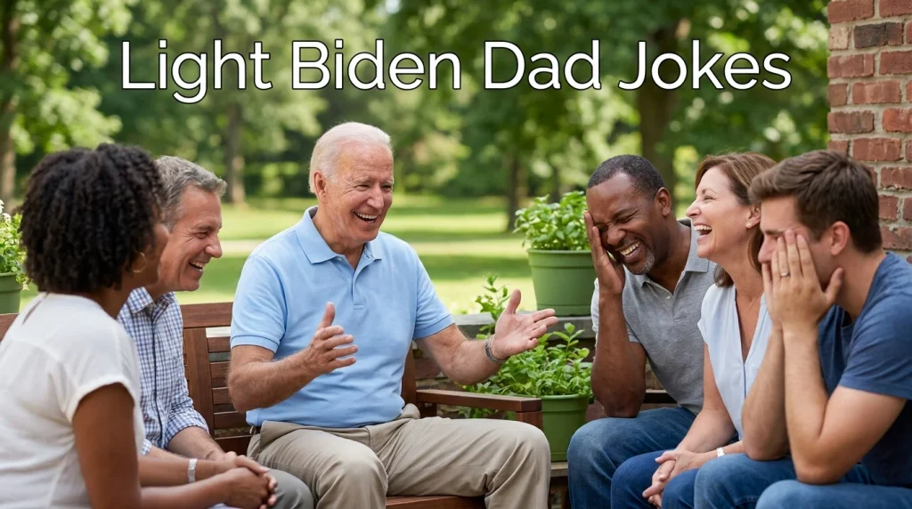 Light Biden Dad Jokes