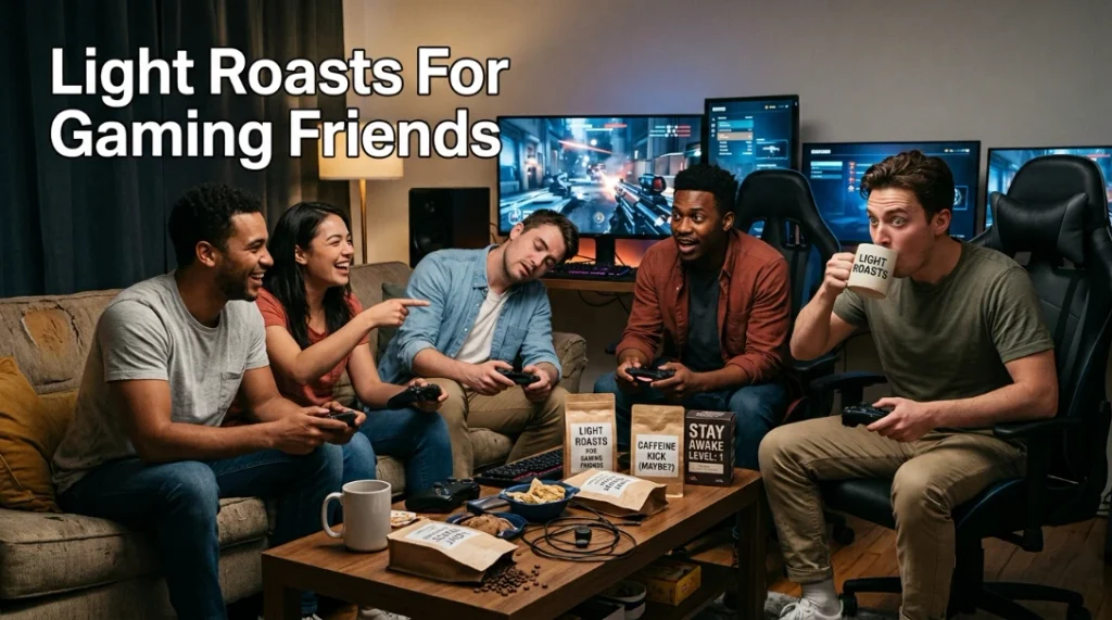 Light Roasts For Gaming Friends