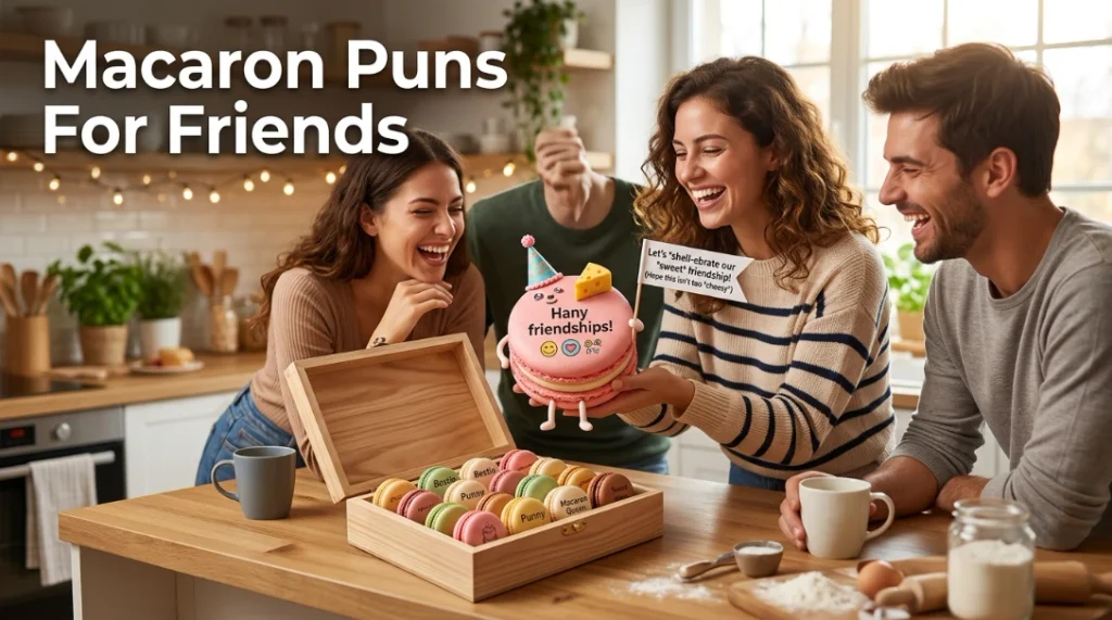 Macaron Puns For Friends