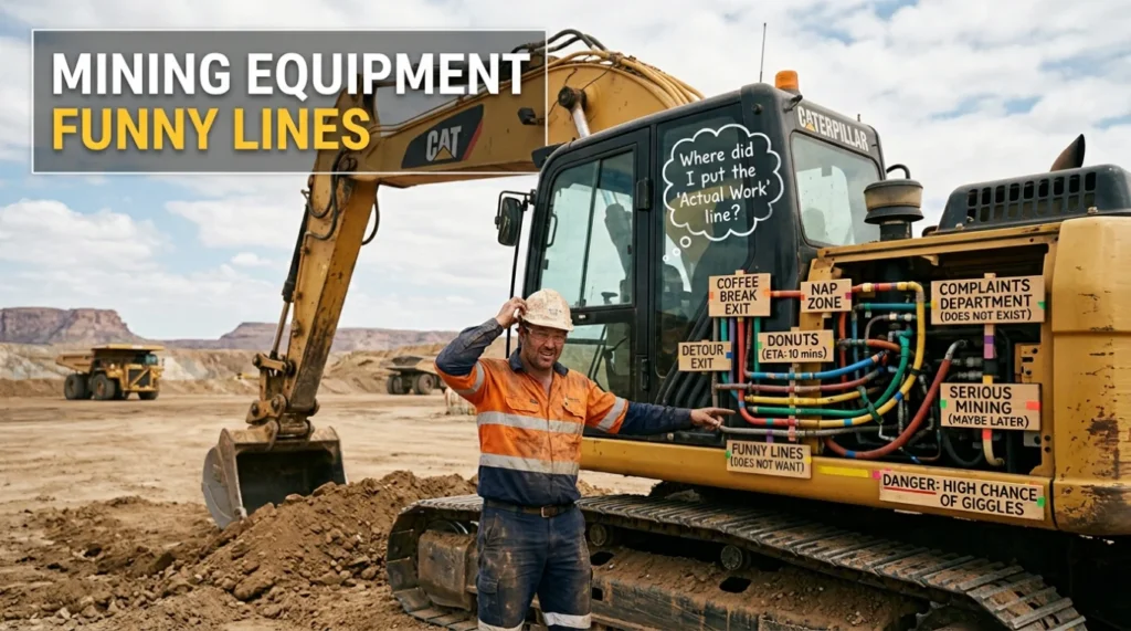 Mining Equipment Funny Lines