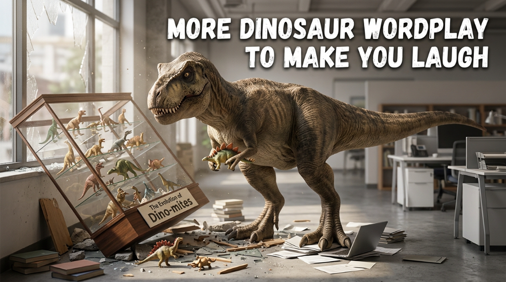 More Dinosaur Wordplay to Make You Laugh