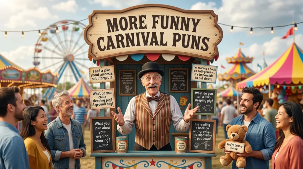 More Funny Carnival Puns