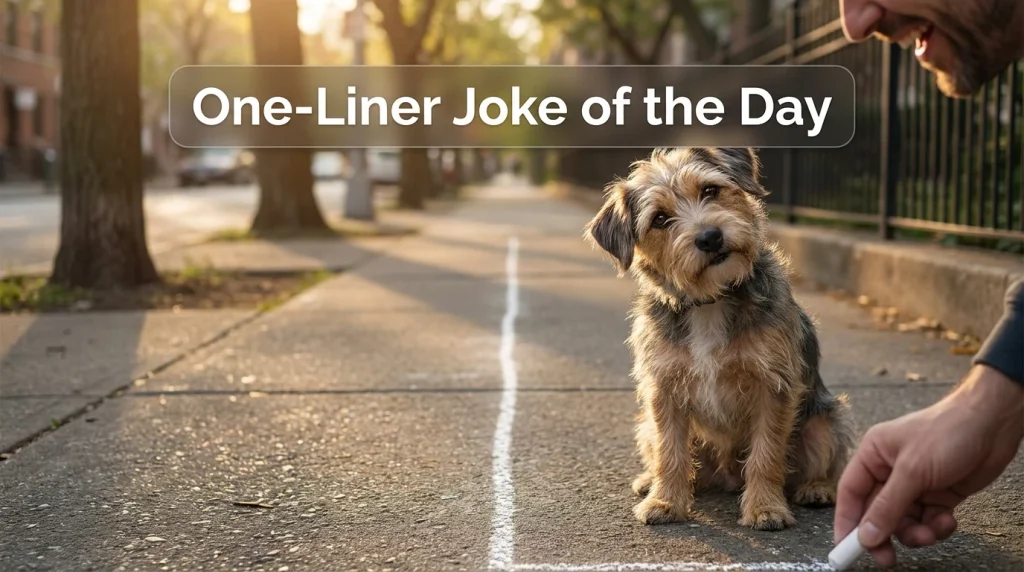 One-Liner Joke of the Day