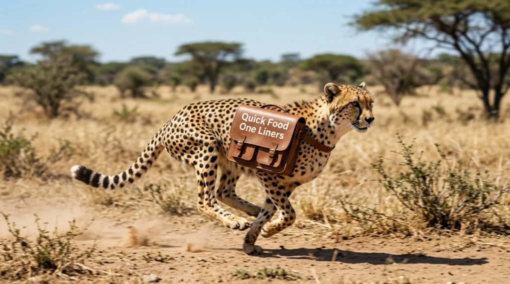 Quick Food One Liners