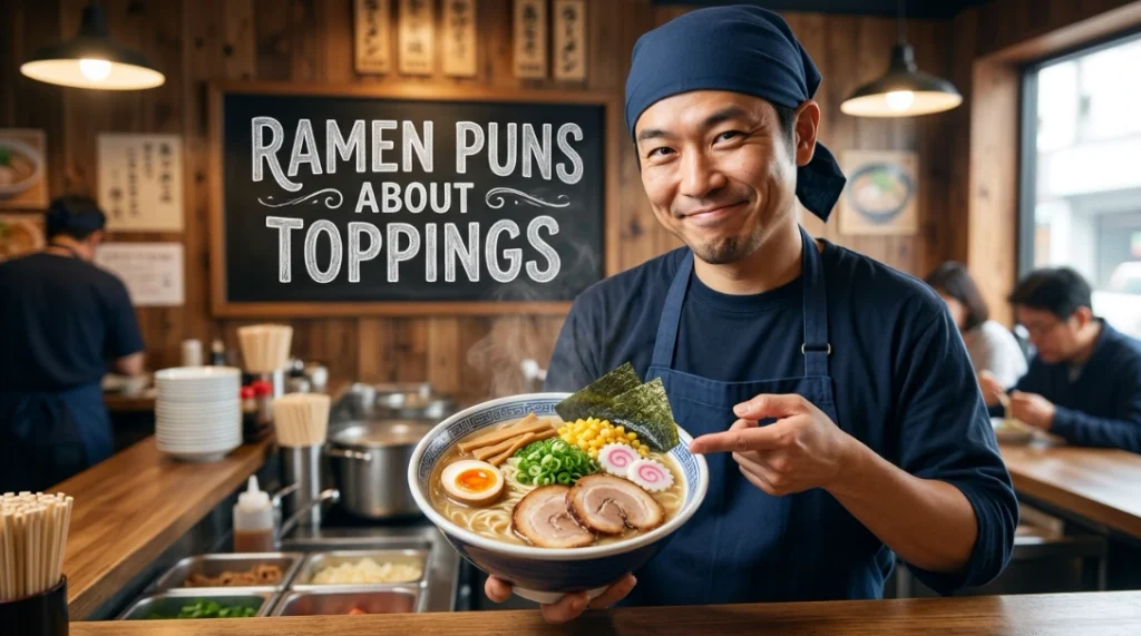 Ramen Puns About Toppings