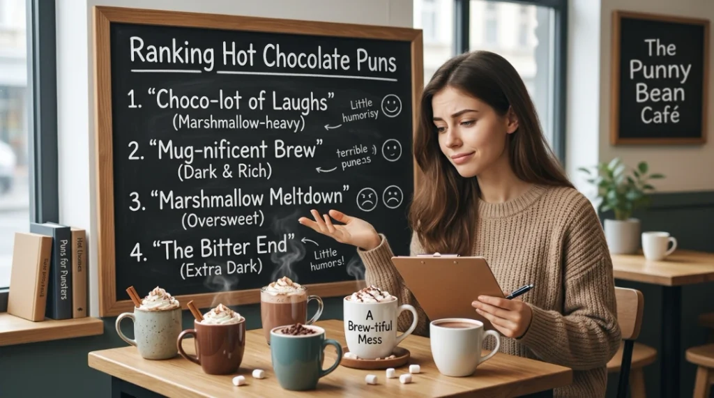 Ranking Hot Chocolate Puns
