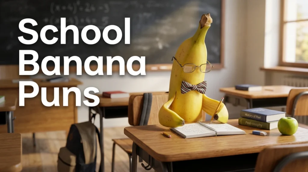 School Banana Puns 