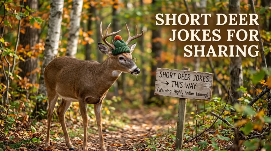 Short Deer Jokes for Sharing