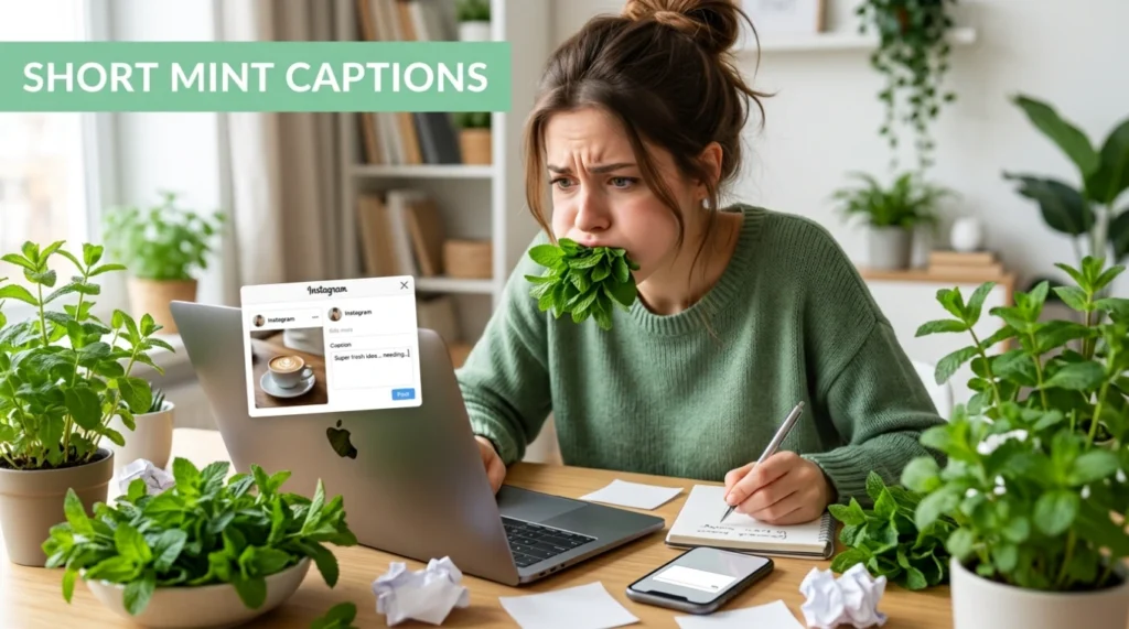 Short Mint Captions