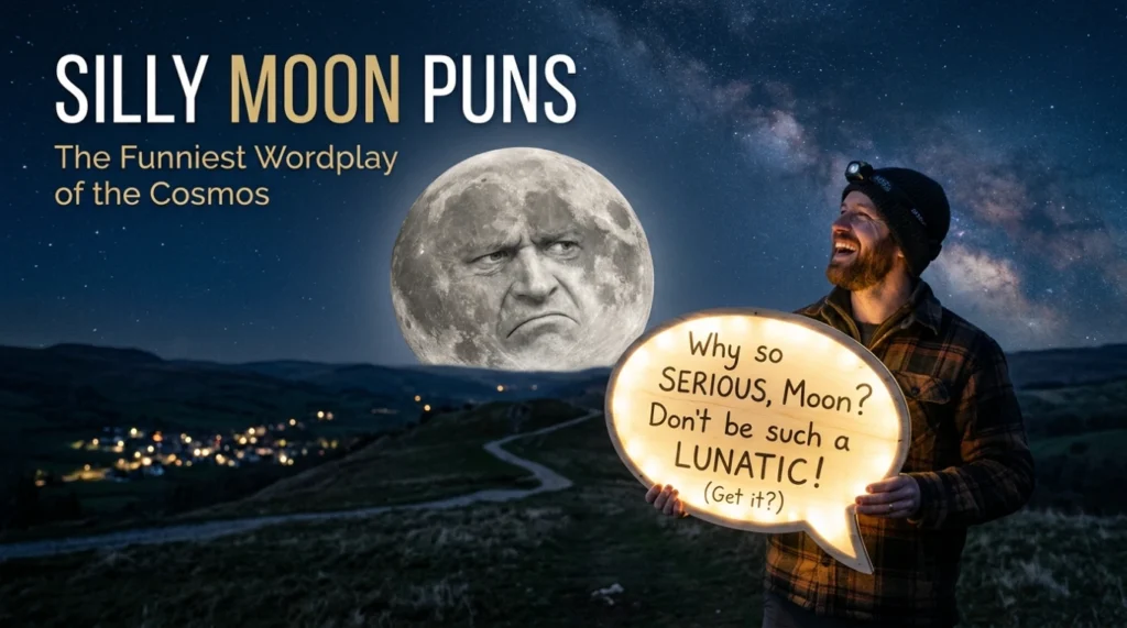 Silly Moon Puns