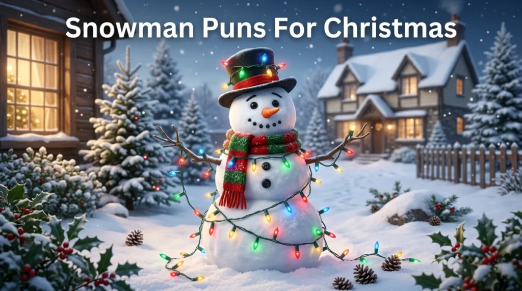Snowman Puns For Christmas