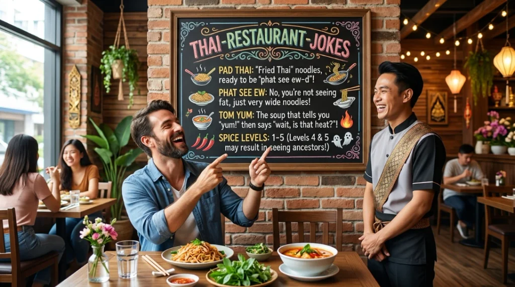 Thai Restaurant Jokes