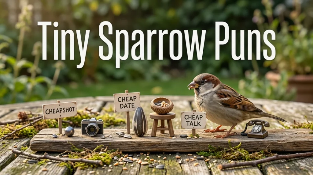 Tiny Sparrow Puns