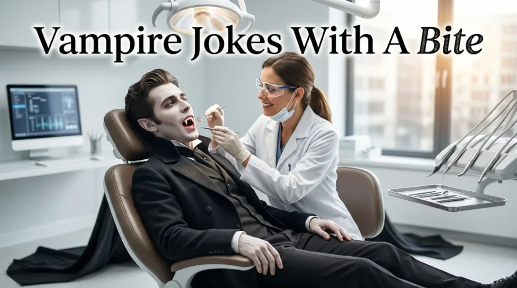 Vampire Jokes With A Bite