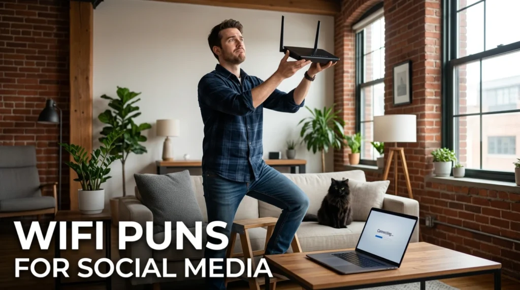 Wifi Puns for Social Media
