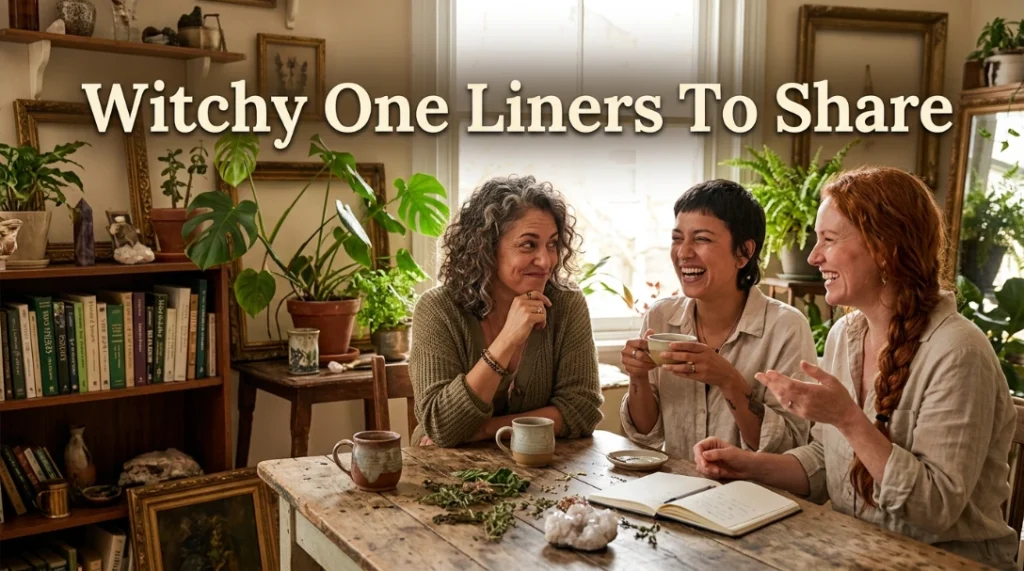 Witchy One Liners To Share