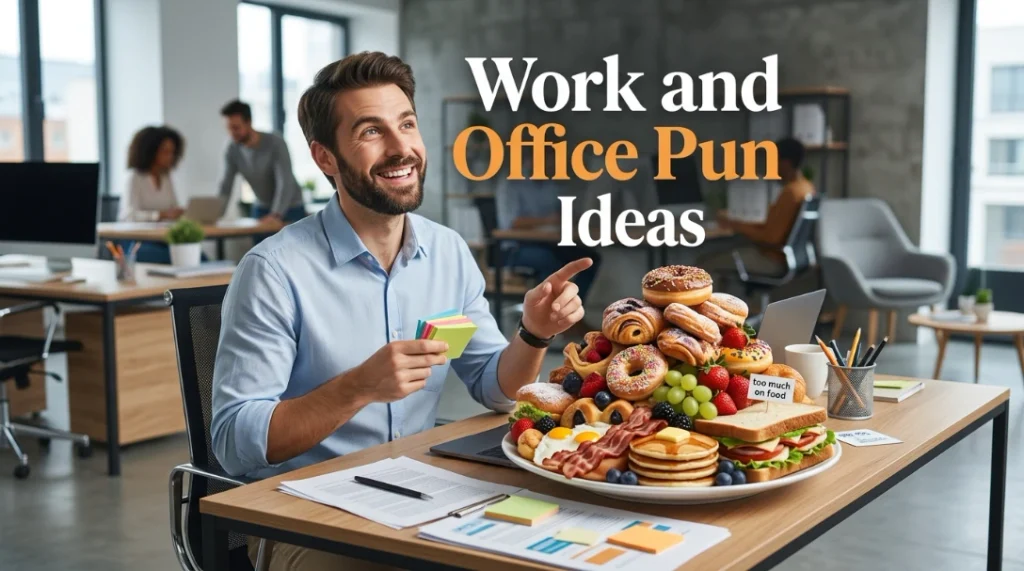 Work and Office Pun Ideas