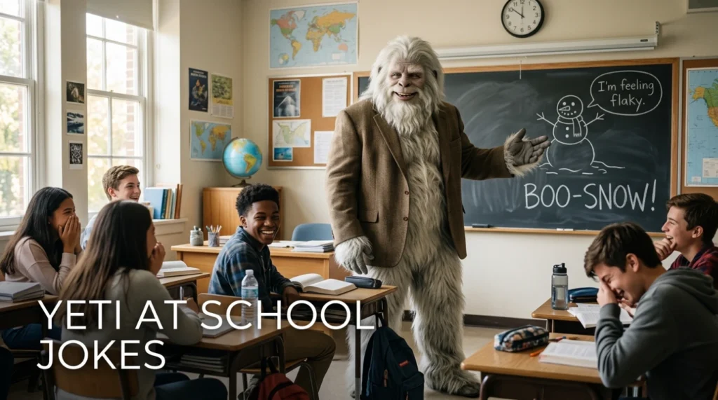 Yeti At School Jokes