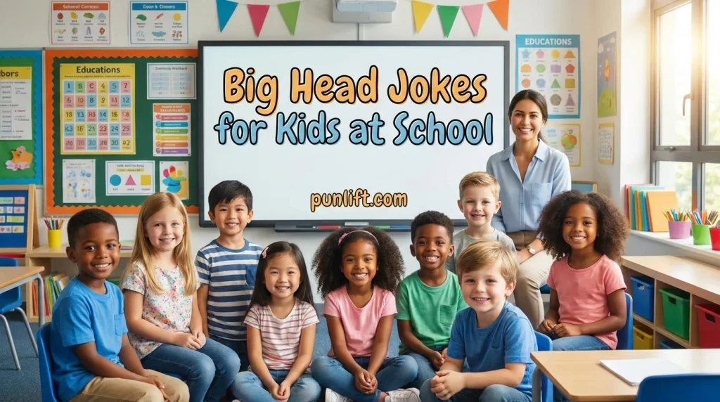 Big Head Jokes for Kids at School