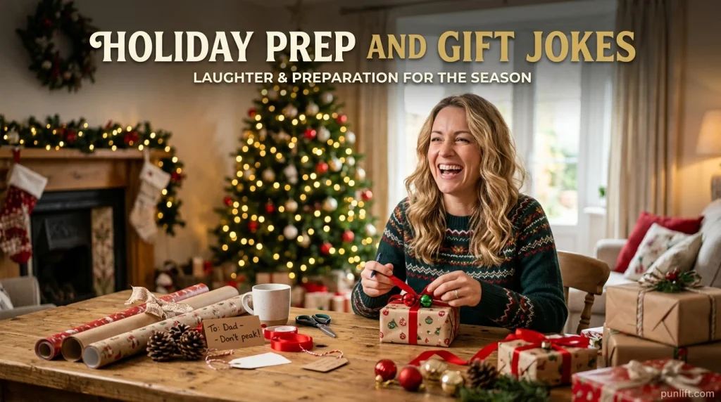 Holiday Prep and Gift Jokes